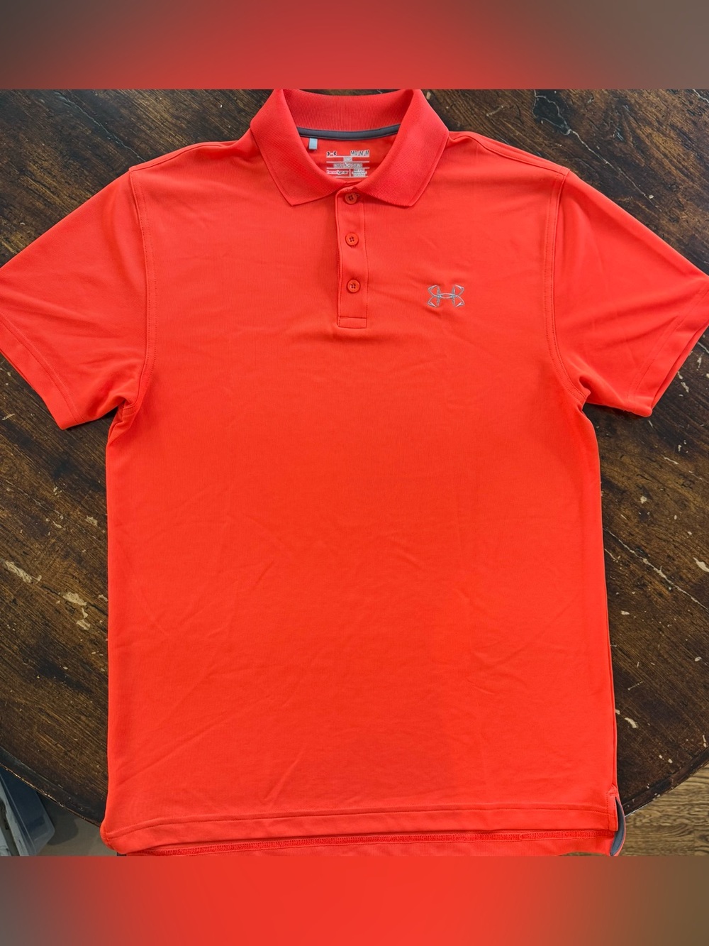 Under Armour Orange Polo